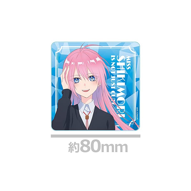 TV Anime "Not Just Cute Shikimori" Acrylic Coaster A [Shikimori-san