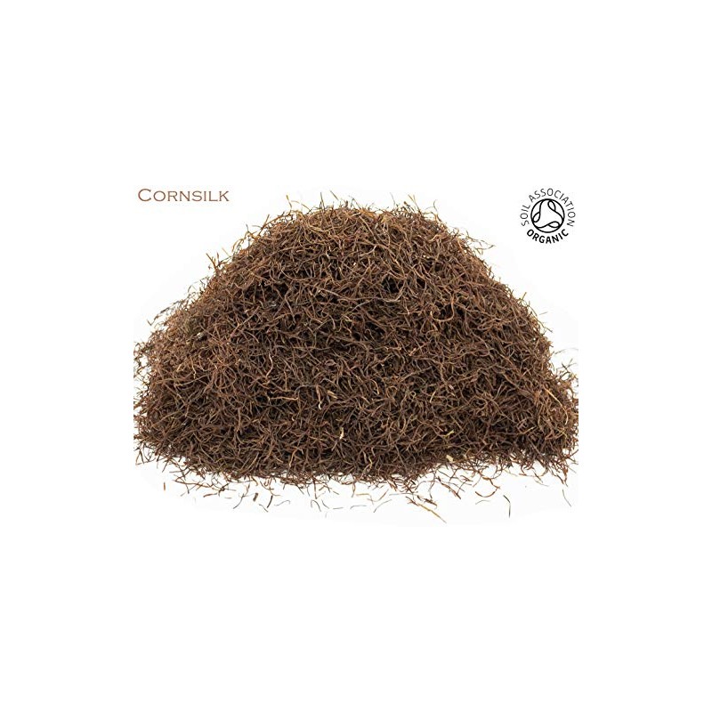Organic Cornsilk Pure Herbal Infusion (25 Unbleached Tea Bags -