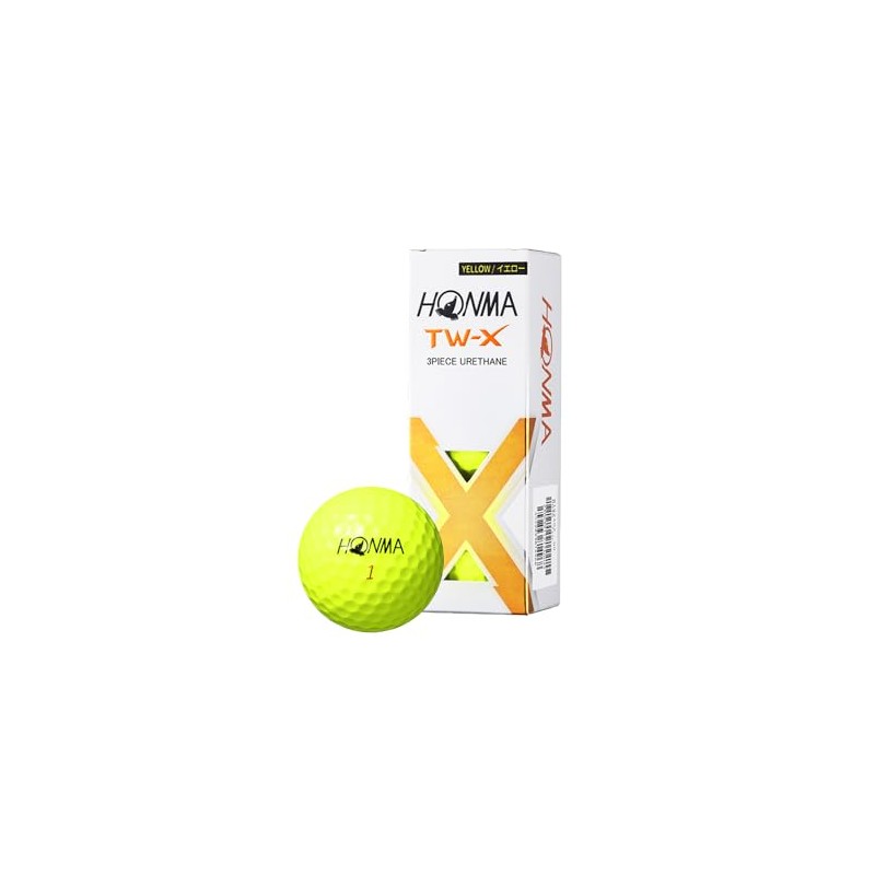 HONMA 2024 Homma TW-X BTQ2402 Yellow (Pack of 3)