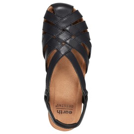 Earth® Women's BERRI Casual Sandal, Black 001, 8.5 M