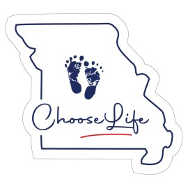 Missouri Choose Life Sticker Pro-Life Sticker