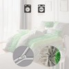Erwin Müller Single Jersey Bed Linen Green/Grey Size 80 x
