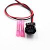 2-Pin Front Turn Signal Light Connector Pigtail Compatible with Mazda