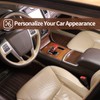 CheroCar Gear Shift Knob Cover Stick Shifter Cap Cover Frame