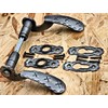 UHRIG Door Handle Made of Wrought Iron Galvanised Door Handle