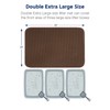 WePet Cat Litter Mat, Kitty Litter Trapping Mat, Honeycomb Double