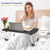 Clara Clark Reading Pillow with Portable Lap Desk for Laptop