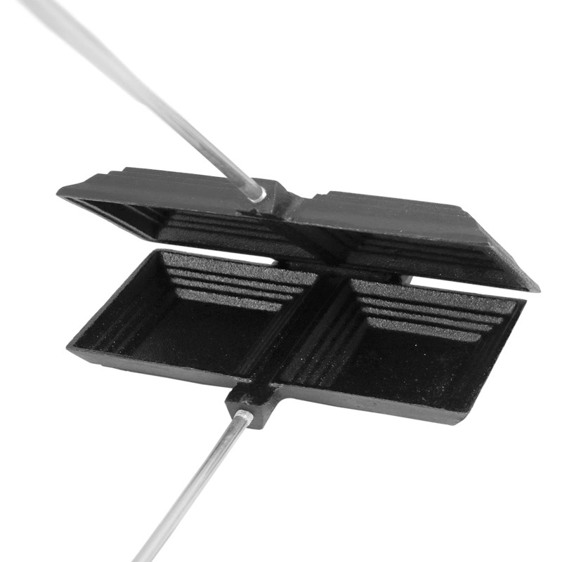 Coghlan's Cast Iron Double Camp Cooker Free Shipping New