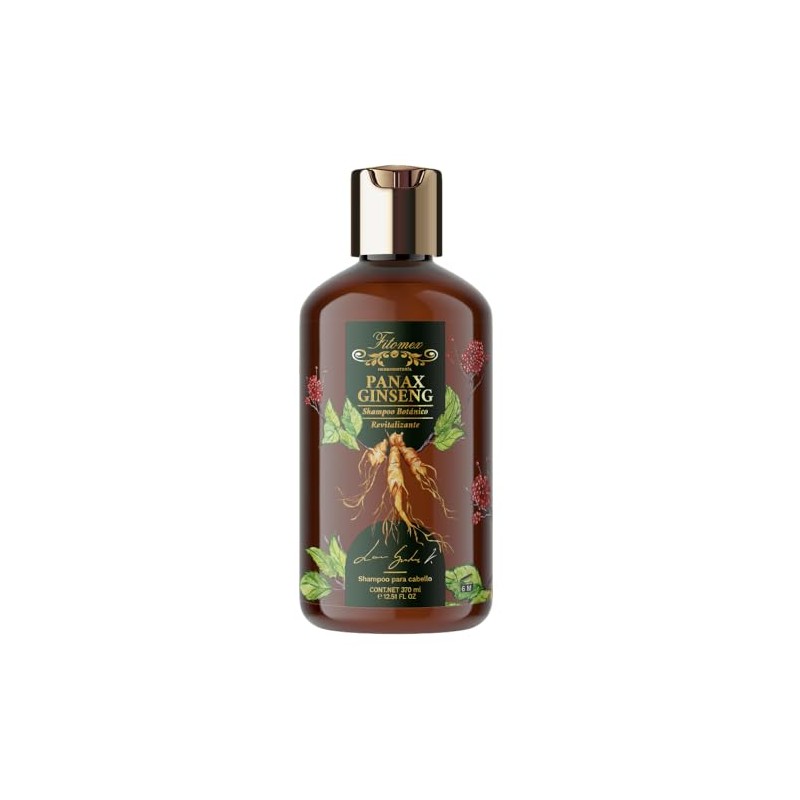 Shampoo Revitalizante capilar anticaída de Extracto de Ginseng