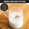 Primula Milk Frother, Handheld Whisk, Drink Foamer, Mini Blender Mixer