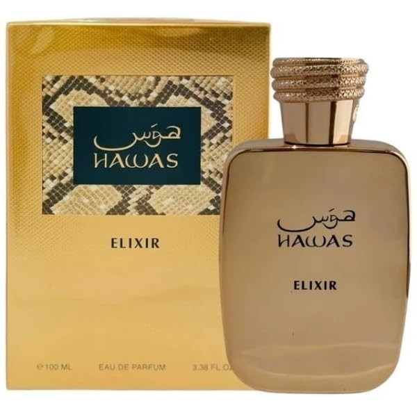 Hawas Elixir for Men, Eau De Perfum, Long Lasting Frgrance