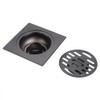 GLOGLOW Floor Drain Thickened Stainless Steel Heavy Duty Home Bathroom
