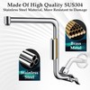 Rain Shower Head Extension Arm, Upgrade 12 Inch Metal Shower