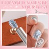 Y-Shaped Cat Eye Magnet for Heart Nail Design, Professional 2-in-1