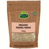 Organic Fennel Seeds 100g by Hatton Hill Organic | Aromatic