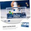 CORHAD 1pc Astronaut Quicksand Decor Unique Floating Ornament for Home