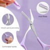 TORMEN Professional Eyebrow Grooming Kit Eye Brow Scissors with Comb
