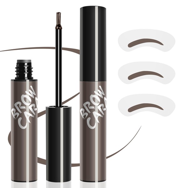 Waterproof Peel Off Brow Gel, Eyebrow Gel Create Fuller &