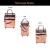 Reusable Grocery Bag On Wheels Large Capacity Shopping Trolley Foldable
