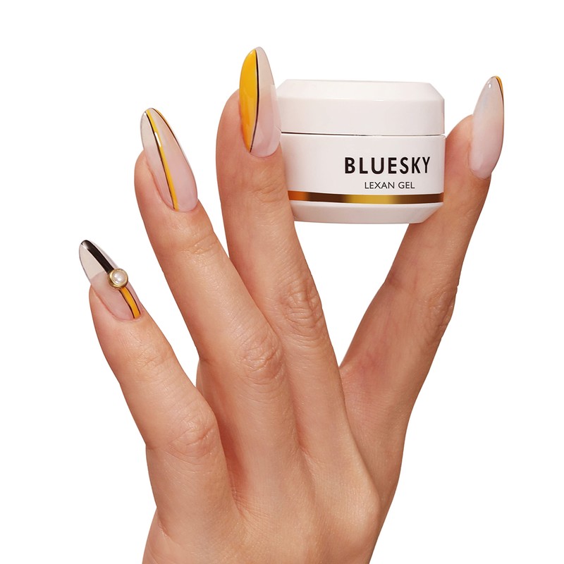 BLUESKY Lexan Builder Gel For Nails, Quick Nail Extensions, Clear,
