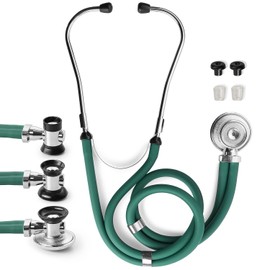 PrimaCare DS-9295-HG 30" Sprague Rappaport Style Stethoscope for Doctor, Nurse and Medical Student, Hunter Green