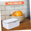 ULTECHNOVO 1pc Capacity Tissue Storage Box Material Tissue Holder for