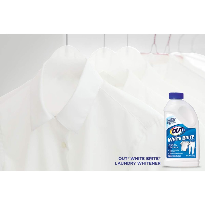 OUT White Brite Laundry Whitener and Multipurpose Rust Stain Remover
