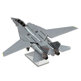DCD Model Kit Grumman F-14 Tomcat Fighter Aircraft United States Navy Steel Metal Earth Model Difficult Level-Challenging