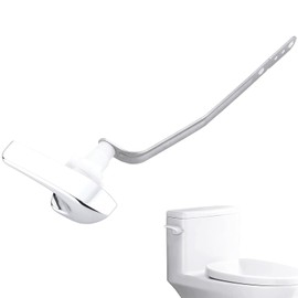 Toilet Trip Levers Toilet Flush Handle Compatible with Kohler 87115-CP,Left Replacement Trip Lever kit for Kohler Toilets,Polished Chrome