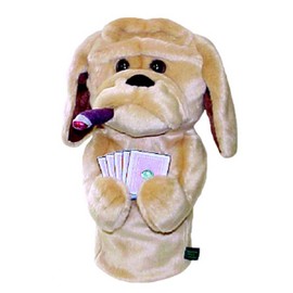 Winning Edge Designs Poker Playing Hound Zack Head Cover
