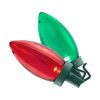 Home Accents Holiday 100-Light Smooth LED C9 Super Bright Red