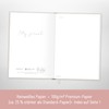 paper&you® Bullet Journal Dotted A5 with Elastic Band [Dainty Flower]