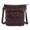 Wise Owl Genuine Leather Crossbody Handbags & Purses for Women