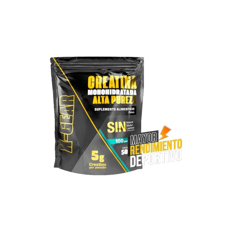 Creatina Monohidratada Suplemento Alimenticio Sin Sabor