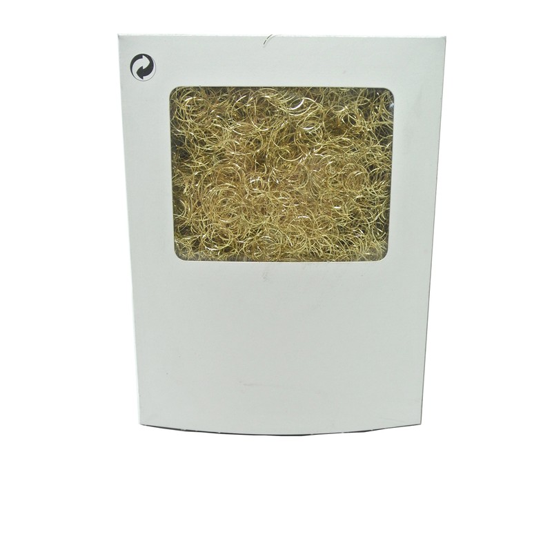 Lametta Engelshaar gelockt 250 Gramm Gold