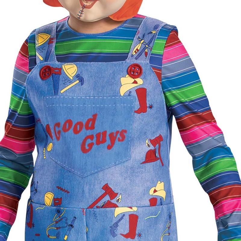 Chucky Costume for Kids, Classic Size Medium (7-8)