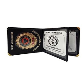 Disaster Protection Badge Wallet Black Classic, black, Classic