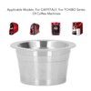 Refillable Coffee Capsules Stainless Steel Double Filtration Reusable Coffee Pods