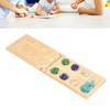 Folding African Stone Game Wooden Intellectual Logic Thinking Training Parent