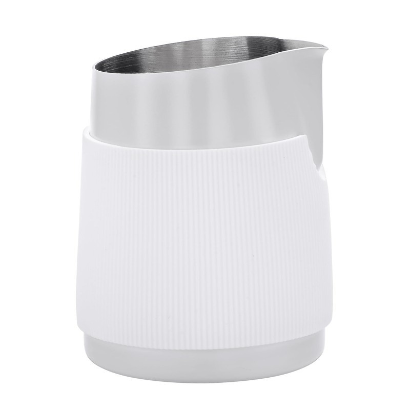Normcore Handleless Milk Pitcher with Sharp Spout, Espresso Steaming Pitcher,
