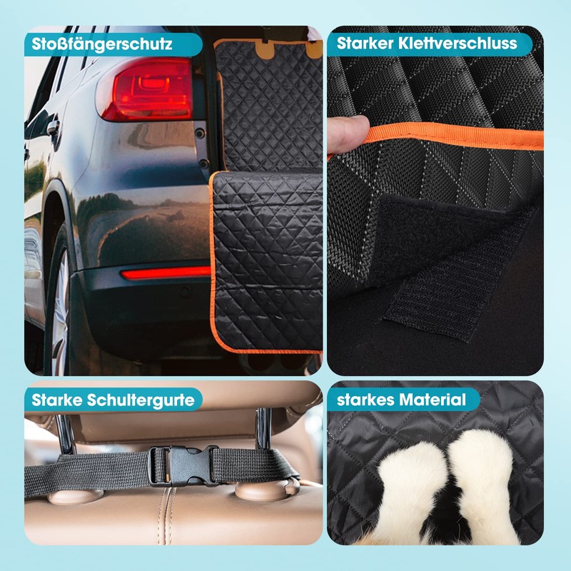 JOEJOY Dog Boot Protector with Side and Loading Sill Protection,