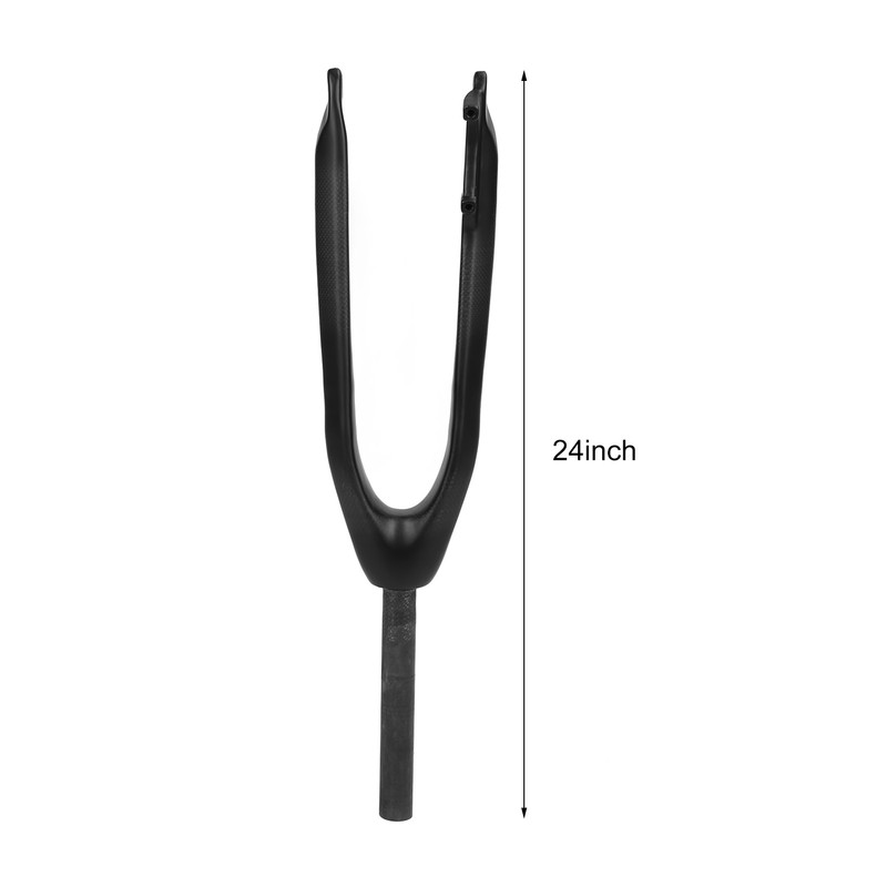 24inch Mountain Bike Fork Shock Absorption 3K Pattern Carbon Fiber
