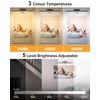 WILLED 5W Picture Lights, 3 Colors Rechargeable Battery Operated Picture
