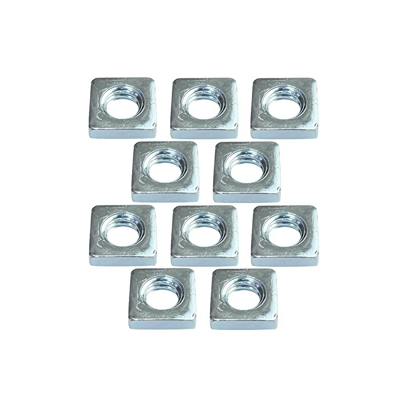 AERZETIX - C49557 - Set of 10 Square Nuts M4
