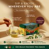 Gya Tea Co Moringa Herbal Tea Bags (100 Bags) -