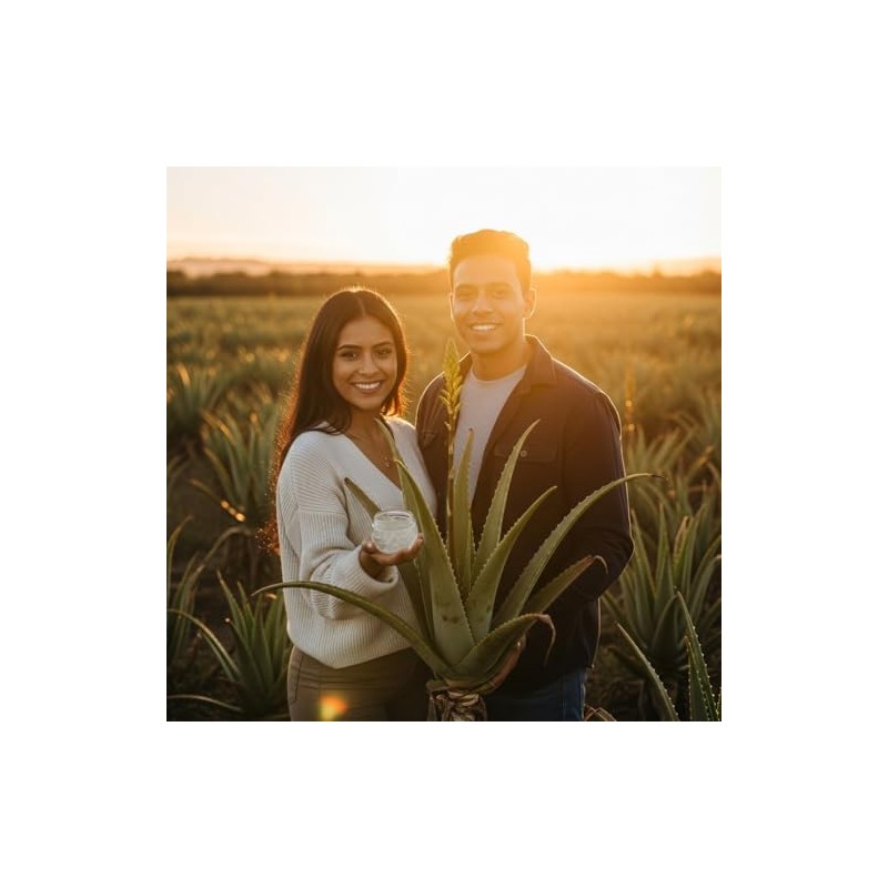 Gel de Aloe Vera (Sábila) 50 g Hidratación y Restauración