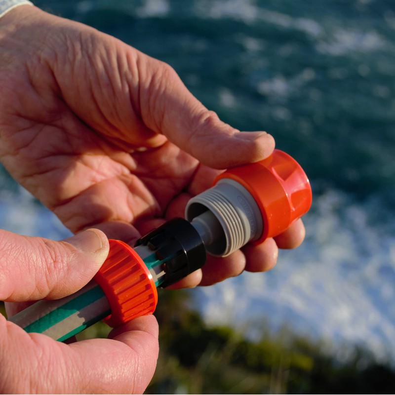 SIROFLEX Quick Coupling, Grey/Orange