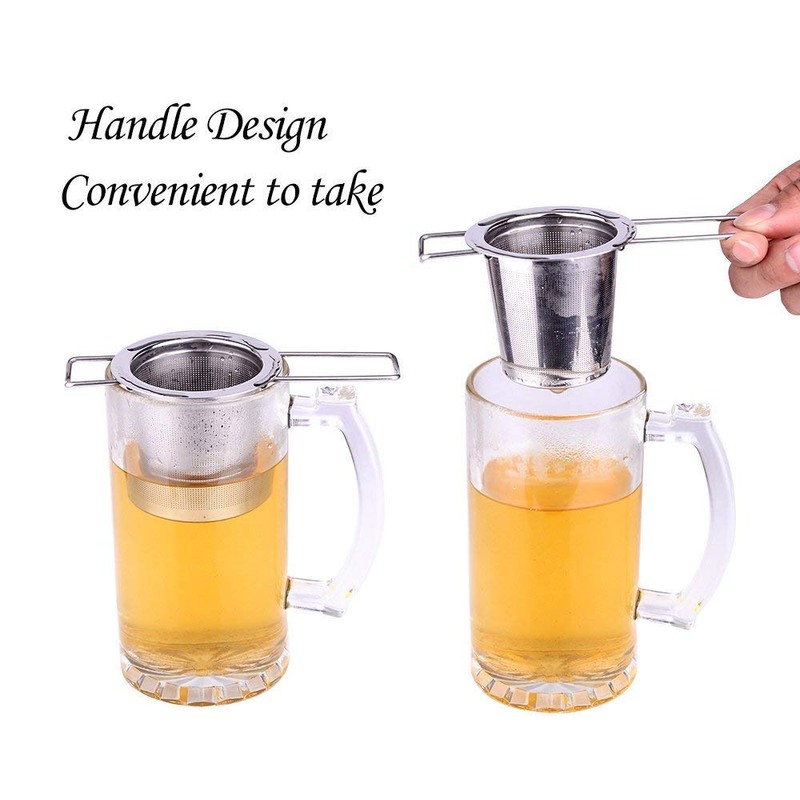 AUSTOR Tea Infuser Stainless Steel Tea Strainer Steeper Filter with