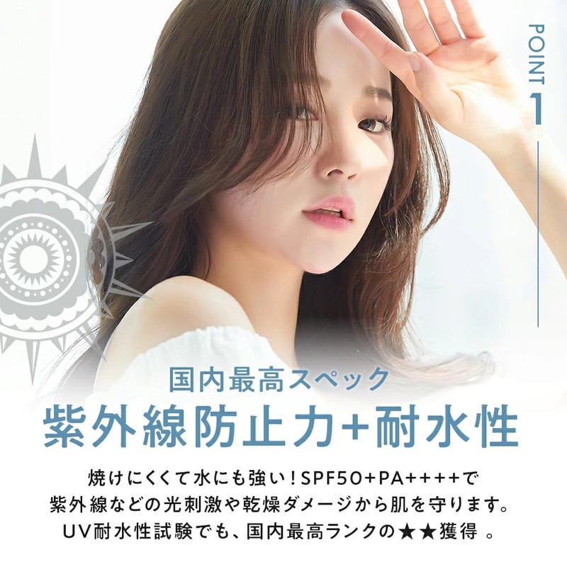 White Veil UV Protection [Sunscreen Makeup Base Non-Chemical] UV Tone