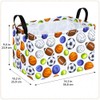 Cesta de Almacenamiento para Balones de Fútbol Cesta de Ropa